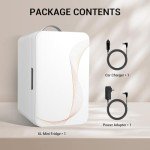 SUAVO Mini Fridge for Skincare and Drinks