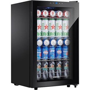 STAIGIS 2.5 Cu.ft Mini Beverage Refrigerator