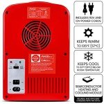 Coca-Cola 4L Mini Fridge for Drinks and Snacks