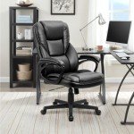 Furmax High Back Adjustable Office Chair - Black