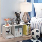 Furinno Luder 3-Tier White Bookcase