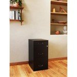 Realspace® SOHO 3-Drawer Vertical File Cabinet - Black