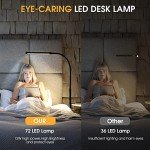 Versatile LED Desk Lamp with Clip and Flexible Neck