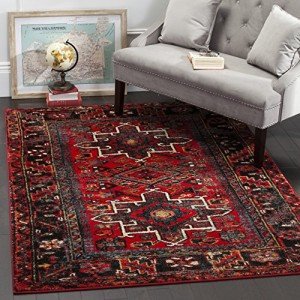 Vintage Persian Design Area Rug - 8' x 10