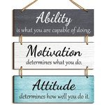 Inspirational Rustic Wall Art for Home or Office