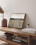 Vintage Floral Framed Canvas Wall Art 12"x16