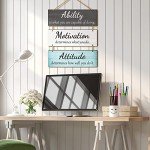Inspirational Rustic Wall Art for Home or Office