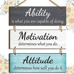 Inspirational Rustic Wall Art for Home or Office