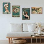 Boho Vintage Tin Sign - Be Kind to Your Mind