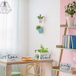 Rustic Wood Family Sign Set for Home Decor