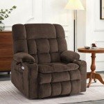 Power Lift Recliner Chair with Massage & Heat
