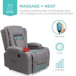 Modern Electric Power Lift Recliner Chair - Gray