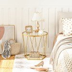 Stylish Set of 2 Round Coffee Tables