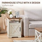 Farmhouse 3-Piece Table Set with USB Charging