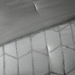 Modern Geometric 5-Piece King Comforter Set