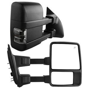 YITAMOTOR Power Adjustable Towing Mirrors for Ford Super Duty