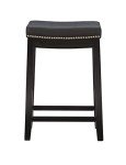 Black Linon Claridge 26" Counter Stool
