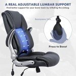 Ergonomic High Back Executive Office Chair - Black