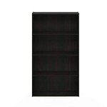 Furinno Pasir Espresso 4-Tier Bookcase and Shelf