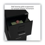 Alera Soho 2-Drawer Vertical File Cabinet - Black