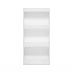 Furinno Luder White 3-Tier Open Shelf Bookcase