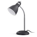 LEPOWER Adjustable Metal Desk Lamp in Matte Black