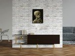 Skull and Cigarette Canvas Art by Van Gogh