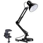 Adjustable Clamp Metal Desk Lamp for Home Office