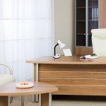 Basic Metal Desk Lamp with Flexible Neck, White