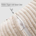 Cozy Set of 2 Boho Striped Pillow Covers