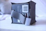 Beige PU Leather Tissue Box Cover Holder