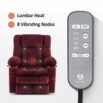 MCombo Dual Motor Power Lift Recliner Chair with Massage