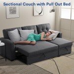 Modern 4-in-1 L Shaped Modular Sofa with Storage