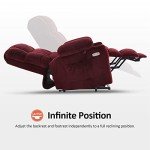 MCombo Dual Motor Power Lift Recliner Chair with Massage
