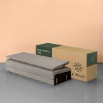 ZINUS Benton Sofa with Tufted Cushions - Grey