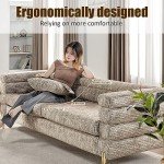 AMERLIFE Oversized Modern 3-Seat Sofa Couch