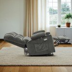 MCombo Dual Motor Lift Recliner Chair with Massage