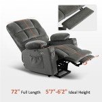 MCombo Dual Motor Lift Recliner Chair with Massage