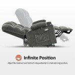MCombo Dual Motor Lift Recliner Chair with Massage