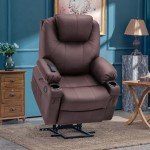 MCombo Electric Lift Recliner Chair with Massage