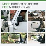 Left Side Power Heated Mirror Glass for Chevy GMC