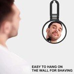 Double-Sided Handheld Magnifying Makeup Mirror