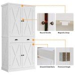 Ironck Freestanding Kitchen Pantry Storage Cabinet