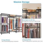 Heavy Duty Portable Closet with Adjustable Shelves