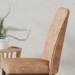 Set of 6 Stylish Brown Dining Chairs