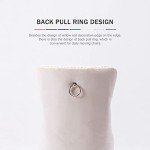 Velvet Upholstered Wingback Dining Chairs Set of 4
