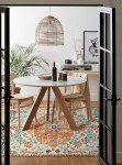 Lahome Bohemian Floral Medallion 5x7 Area Rug