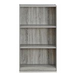 Furinno 3-Tier Bookcase in French Oak Grey