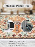 Lahome Bohemian Floral Medallion 5x7 Area Rug