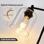 Industrial Touch Control Table Lamp Set with USB Ports